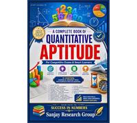 Quantitative Aptitude: For Competitive Exams & Smart Learners (Exam Preparation Books By Sanjay Mandavi)
