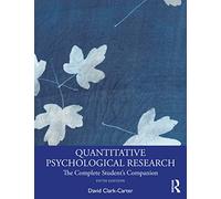 Quantitative Psychological Research – The Complete Student's Companion