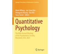 Quantitative Psychology: The 88th Annual Meeting of the Psychometric Society, Maryland, USA, 2023 (Springer Proceedings in Mathematics & Statistics, 452)