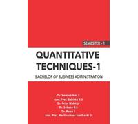 Quantitative Techniques - 1 : 1 Semester - Bba