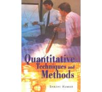Quantitative Techniques And Methods