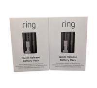Quantity 2 x Ring Quick Release Battery Pack Retail Boxed Original Ring Product
