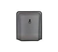 JVL Quantock Spark Fire Guard Surround Screen, Black