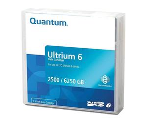 Quantum 2500GB Blank Data Tape Cartridge for LTO Ultrium 6 Drives - 1.27cm (MR-L