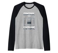 Quantum AI Control THE Future Circuit Raglan Baseball Tee
