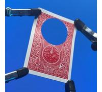 Quantum Aperture Magic Tricks Classic Moving Hole Effect Visual Card Magic Close-up Street Illusions Gimmicks Mentalism Props