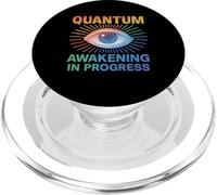 Quantum Awakening in Progress Third Eye Soul Enlighten PopSockets PopGrip for MagSafe