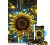 Quantum Bloom Jigsaw Puzzles 1000 Pieces for Teenagers Brain Skill Family Joy Exact Edge Memorable Gift (50x75cm)