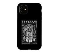Quantum Computer Diagram Qubit Computing Physics Science Lab Case for iPhone 11