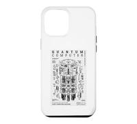 Quantum Computer Diagram Qubit Computing Physics Science Lab Case for iPhone 12 Pro Max
