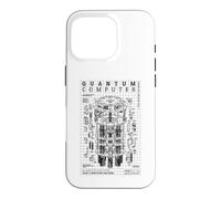 Quantum Computer Diagram Qubit Computing Physics Science Lab Case for iPhone 16 Pro