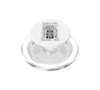 Quantum Computer Diagram Qubit Computing Physics Science Lab PopSockets PopGrip for MagSafe