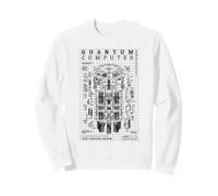 Quantum Computer Diagram Qubit Computing Physics Science Lab Sweatshirt