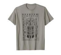 Quantum Computer Diagram Qubit Computing Physics Science Lab T-Shirt