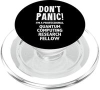 Quantum Computing Research Fellow PopSockets PopGrip for MagSafe