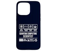 Quantum Computing Scientist Funny Physics Humor Case for iPhone 15 Pro Max