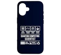 Quantum Computing Scientist Funny Physics Humor Case for iPhone 16