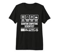 Quantum Computing Scientist Funny Physics Humor Premium T-Shirt