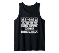 Quantum Computing Scientist Funny Physics Humor Tank Top