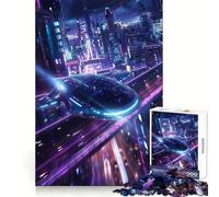 Quantum Drift Jigsaw Puzzles for Adults1000 Pieces Mind Puzzle Cozy Relax Image Assembly (38x52cm)