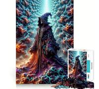 Quantum Enchanter Jigsaw Puzzle 1000 Piece for Teenagers Mind Skill Toy Peaceful Fun Design Assembly Unique Gift (50x75cm)