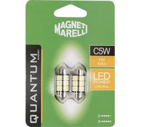 QUANTUM ENERGY Magneti Marelli C5W LED Auto Bulbs Pair 6SMD 12V SV8 70260 CANBUS