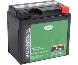 Quantum Energy Magneti Marelli UTX5L-BS Battery 5Ah AGM 65A Sealed