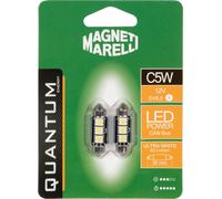 QUANTUM ENERGY Pair Of LED Bulbs For Car Ultra White 36mm 12V Original