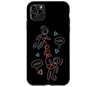 Quantum Entanglement Minimal Abstract Action at a Distance Case for iPhone 11 Pro Max