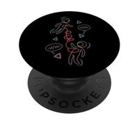 Quantum Entanglement Minimal Abstract Action at a Distance PopSockets Adhesive PopGrip