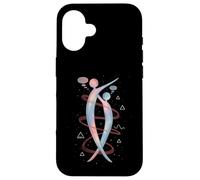 Quantum Entanglement Minimal Interconnectedness Science Art Case for iPhone 16