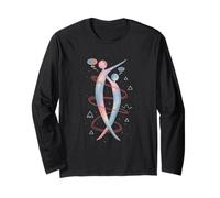 Quantum Entanglement Minimal Interconnectedness Science Art Long Sleeve T-Shirt