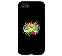 Quantum Entanglement Pop Art Physics Science Graphic Case for iPhone SE (2020) / 7/8
