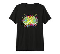 Quantum Entanglement Pop Art Physics Science Graphic Premium T-Shirt