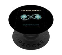 Quantum Entanglement Theory Minimalist Science Design PopSockets Adhesive PopGrip