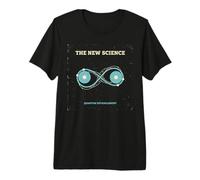 Quantum Entanglement Theory Minimalist Science Design Premium T-Shirt