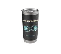 Quantum Entanglement Theory Minimalist Science Design Stainless Steel Insulated Tumbler