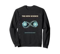 Quantum Entanglement Theory Minimalist Science Design Sweatshirt