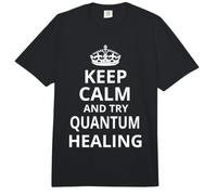 Quantum Healing / 'Keep Calm and Try Quantum Healing' Comfort Colors Adult Heavyweight T-Shirt
