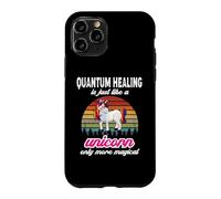 Quantum Healing Therapist Unicorn Vintage Sunset Design Case for iPhone 11 Pro