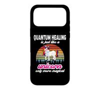 Quantum Healing Therapist Unicorn Vintage Sunset Design Case for iPhone 17 Pro Max