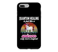 Quantum Healing Therapist Unicorn Vintage Sunset Design Case for iPhone 7 Plus/8 Plus