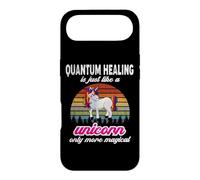 Quantum Healing Therapist Unicorn Vintage Sunset Design Case for iPhone Air