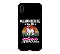 Quantum Healing Therapist Unicorn Vintage Sunset Design Case for iPhone XS Max