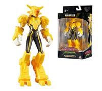 QUANTUM HEROES DINOSTER Dinosaur Delby Action Figure, 6 Inches, Kids Action Figure Toy for Boys and Girls 5 6 7 8 9 10 Years, Yellow