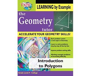 QUANTUM LEAP - Geometry Tutor Introduction to Polygons - DVD - K600z