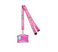 Quantum Leap Hidden Disability Butterfly Awareness ID Card & Lanyard - Discreet Butterfly Design • Identifies Hidden & Visible Disabilities (Printed Butterfly Lanyard Pink)