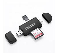 Quantum Leap SD Card Reader, SD/Micro, USB Type C Micro USB OTG Adapter and USB 2.0 Portable Memory Card Reader for SDXC, SDHC, SD, MMC, RS-MMC, Micro SDXC, Micro SDHC Card and UHS-I Cards