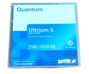 Quantum LTO-6 Ultrium RW Data Tape Cartridge 2.5TB/6.25TB MR-L6MQN-01 New Sealed