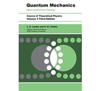 Quantum Mechanics: Non-Relativistic Theory: 3